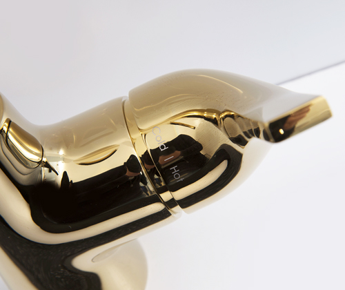 Смеситель для кухни Wasserkraft Sauer 7107 без подключения к фильтру золото