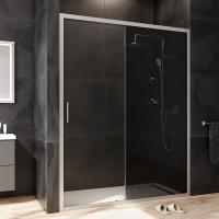 Душевая дверь Am.Pm Gem W90G-150-1-195MG 150 см стекла тонированные прозрачные, профиль хром