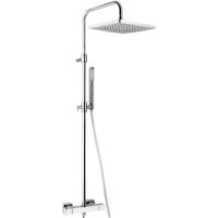 Душевая система со смесителем Webert Azeta New AA980507015PVC монтаж настенная с термостатом хром