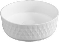 Раковина накладная круглая Allen Brau Fantasy 4.11033.21 керамика цвет белый матовый