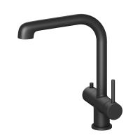 Смеситель для кухни Timo Saona 2346/03FL с подключением к фильтру черный