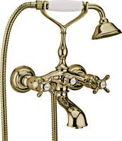 Смеситель для ванны или душа Webert Ottocento OT720201065 Bronze настенный 
без термостата бронза