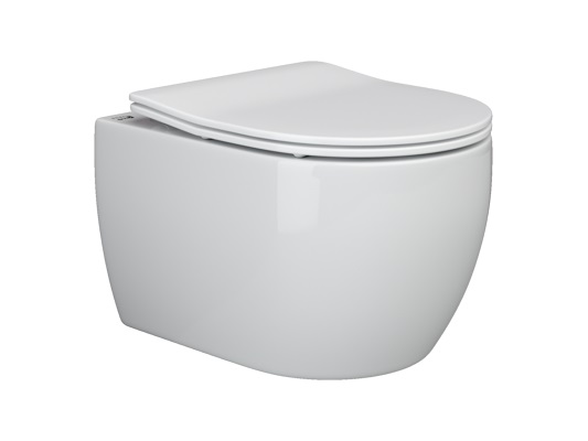 Комплект инсталляции с подвесным унитазом Ceramica Nova Play CN3001_1002W_1000 крышка-сиденье в комплекте быстросъемное с микролифтом, клавиша смыва в комплекте белая