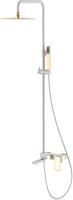 Душевая система со смесителем Boheme Q 148-WG монтаж   