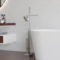 Смеситель для ванны RGW Shower Panels 511405350-01 напольный 
без термостата хром