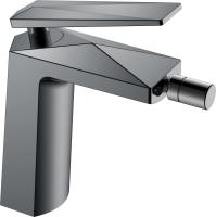 Смеситель для биде Boheme Venturo 376-SGM латунь Shine Gun Metall