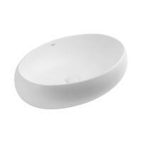 Раковина  овальная Abber Bequem AC2102MW фаянс цвет белый матовый