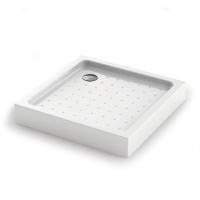 Душевой поддон низкий Veconi Tezeo acrylic TZ52-80-C5 квадратный акрил 80x80 белый