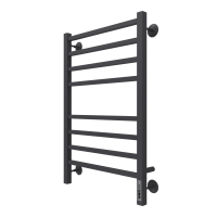 Полотенцесушитель электрический Terminus Ватикан П8  50x80 4670078527554 черный матовый