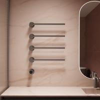 Полотенцесушитель электрический Vincea  П4  50x60 VTD-2H1GM вороненая сталь