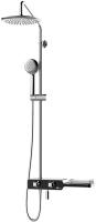 Душевая система со смесителем Lemark Tropic LM7009C монтаж настенная с термостатом хром