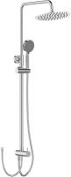 Душевая система без смесителя BelBagno Ancona ANCONA-DOC2FD-CRM монтаж   