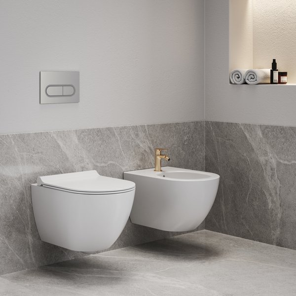 Смеситель для биде Ravak Eleganta X070369 латунь розовое золото матовое