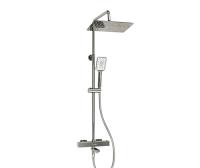 Душевая система со смесителем Wasserkraft  A199.069.126.087.CH Thermo монтаж настенная с термостатом хром