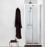 Душевая дверь Aquanet Alfa NAA6422 252214 90 см стекла прозрачные, профиль хром