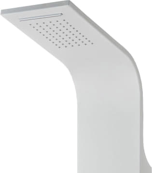 Душевая система со смесителем Aquanet Galaxy AP40-03 монтаж настенная без термостата белый