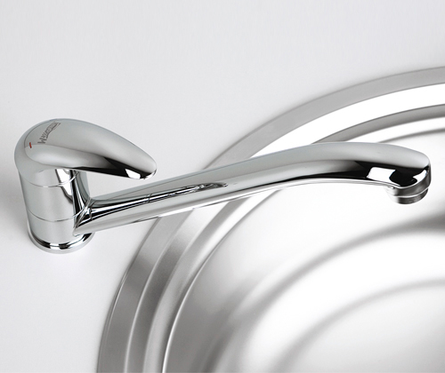 Смеситель для кухни Wasserkraft Isen 2607 без подключения к фильтру хром