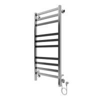 Полотенцесушитель электрический Terminus Ното П10  50x105 4670078544490 хром