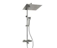 Душевая система со смесителем Wasserkraft  A199.119.141.087.CH Thermo монтаж настенная с термостатом хром