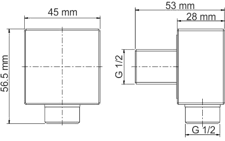 Шланговое соединение Wasserkraft Glan A178 черный глянцевый 