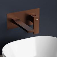 Смеситель для раковины Damixa Gala 530260500 розовое золото матовое