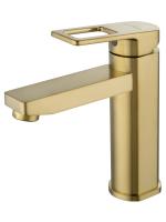 Смеситель для раковины Wonzon&amp;Woghand Frame WW-88139010-BG брашированное золото