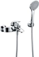 Смеситель для ванны или душа Wasserkraft Rossel 2801 настенный 
без термостата хром