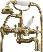 Смеситель для ванны или душа Boheme Medici Presente 313 настенный 
без термостата бронза