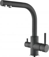 Смеситель для кухни Paulmark Essen Es213011-DG с подключением к фильтру графит