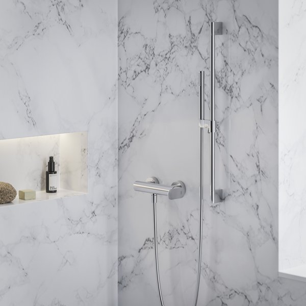 Смеситель для душа Ravak Eleganta X070214 настенный 
без термостата хром