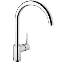 Смеситель для кухни VitrA Minimax S A42091EXP без подключения к фильтру хром