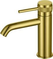 Смеситель для раковины Allen Brau Priority 3.0 5.31A01-GB брашированное золото