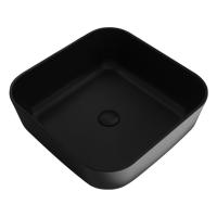 Раковина  квадратная  Esbano ERCINA-N ESRNERCINMB фаянс цвет черный матовый