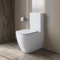 Унитаз напольный BelBagno Luce  Tornado фаянс белый