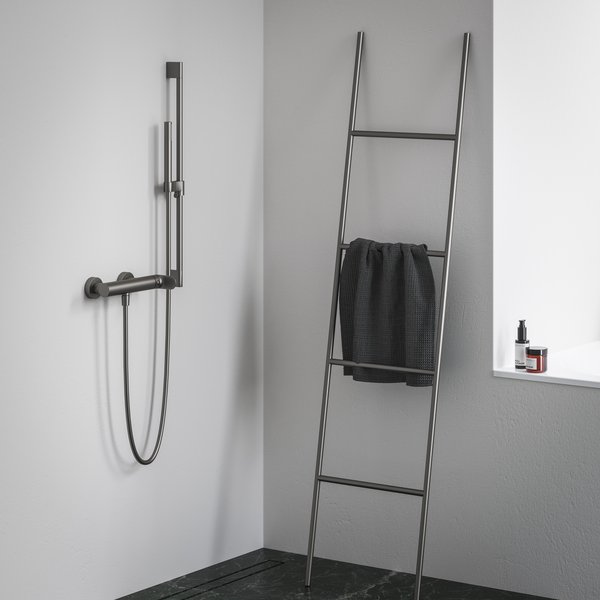 Смеситель для душа Ravak Eleganta X070331 настенный 
без термостата графит