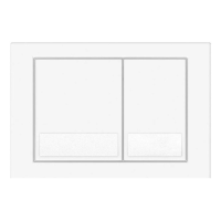 Кнопка смыва Veconi Square VFS001WH цвет белый