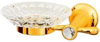 Мыльница Boheme Chiaro 10503 настенная цвет Gold