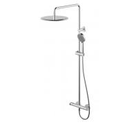 Душевая система со смесителем Bravat Waterfall F939114C-A5-RUS монтаж настенная с термостатом хром