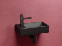 Раковина подвесная прямоугольная Ceramica Nova Element CN6051RMB фарфор цвет черный матовый