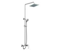 Душевая система со смесителем Bravat Opal F9125183CP-A-RUS монтаж настенная без термостата хром