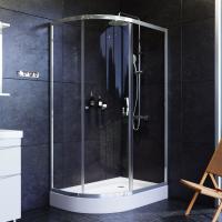 Душевой угол Am.Pm Like W83G-302U120CT прямоугольная-асимметричная  стекла прозрачные, профиль хром