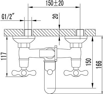 Смеситель  Lemark Standard LM2102C  
 
