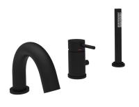 Смеситель для ванны или душа Paffoni Light LIG047NO на борт ванны 
без термостата 