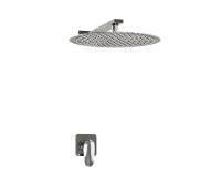 Душевая система со смесителем Wasserkraft Weida 3100 A3151.090.116 монтаж встраиваемая в стену без термостата хром