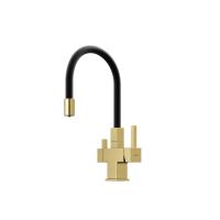 Смеситель для кухни Sancos Arno SC4005BG с подключением к фильтру брашированное золото/черный