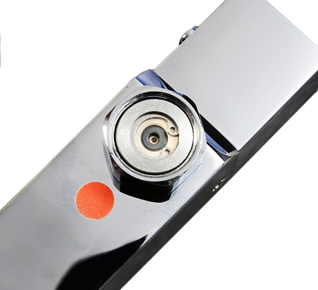 Смеситель для ванны или душа Wasserkraft Alme 1511 Thermo настенный 
с термостатом хром