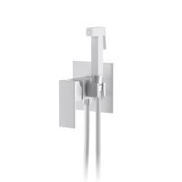 Гигиенический душ D&amp;K Bayern.Liszt DA1514508 встраиваемый в стену белый матовый