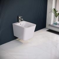 Биде подвесной RGW  65430281-01 фаянс, цвет белый