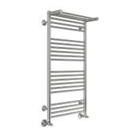 Полотенцесушитель водяной Terminus Аврора с полкой П20  50x100 4670078529442 хром