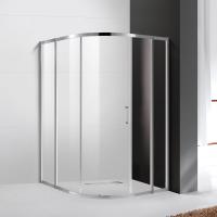 Душевой угол Cezares Molveno MOLVENO-R-11-90+30-C-Cr-IV четверть круга  стекла , профиль хром